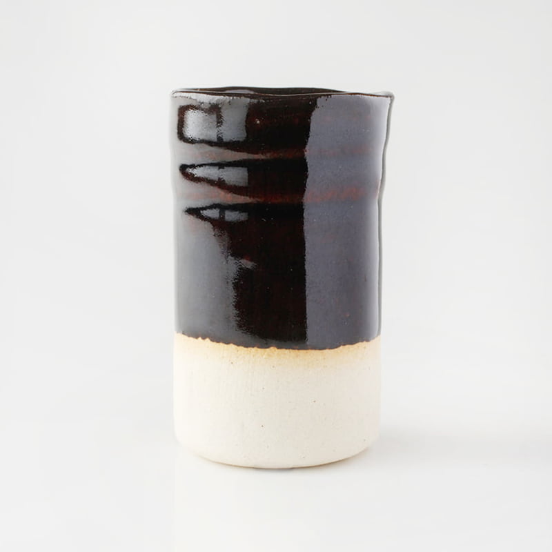 Sara Mid Fire Tenmoku Dark Brown A12 Sara Mid Fire Tenmoku Dark Brown A12