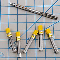 Pentel Super Hi-Polymer HB Lead Refills