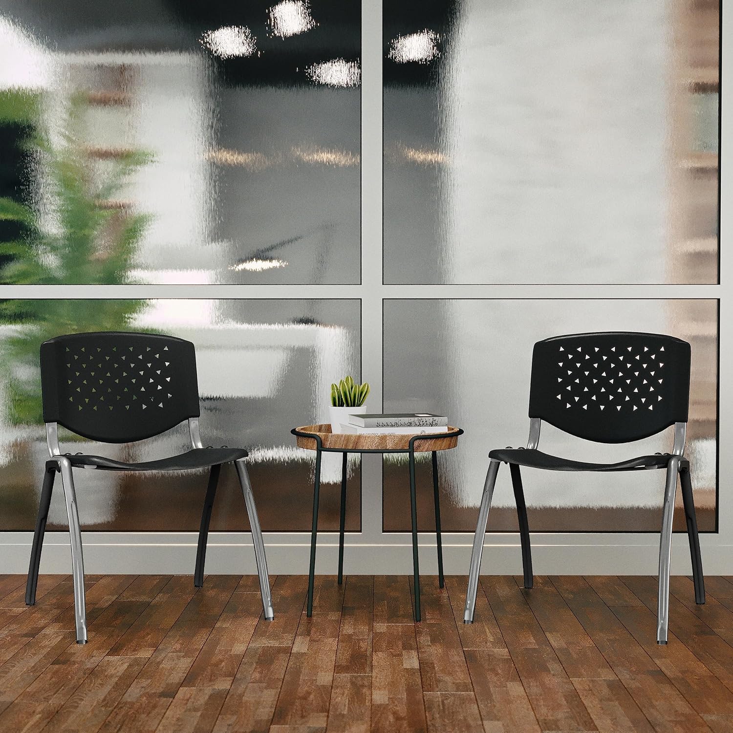 Flash Furniture HERCULES Series 880 lb Capacity Plastic Stack Chair