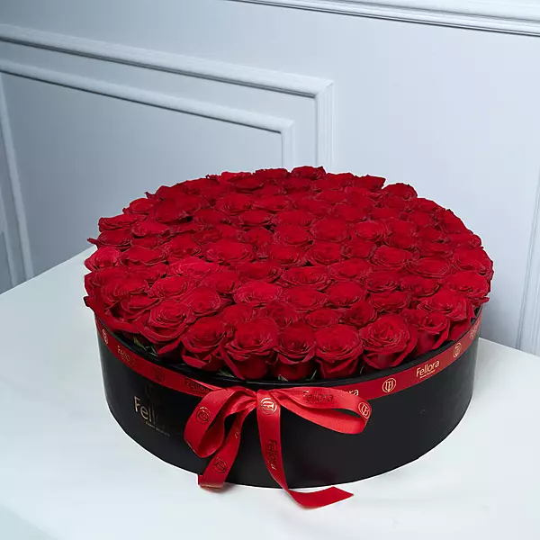 101 Red Roses Luxury Grand Flower Box
