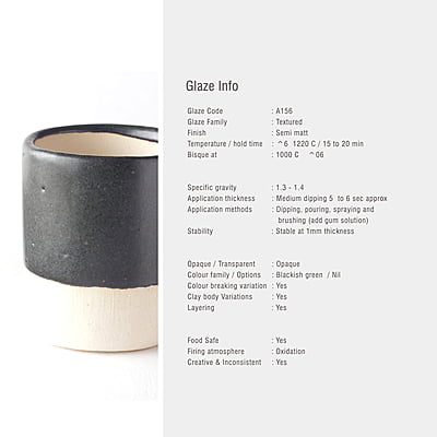 Sara Mid Fire Semi Matt Olive Green A156 Sara Mid Fire Semi Matt Olive Green A156