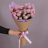 11 Lavender Spray Rose Bouquet
