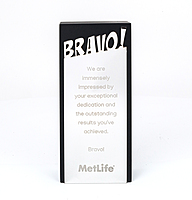 MET LIFE CUSTOM CUTOUT TROPHY