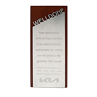 KIA  CUSTOM CUTOUT TROPHY