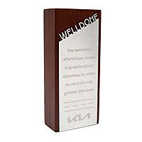 KIA  CUSTOM CUTOUT TROPHY