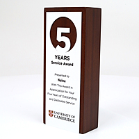 UNIVERSITY OF CAMBRIDE  CUSTOM CUTOUT TROPHY+