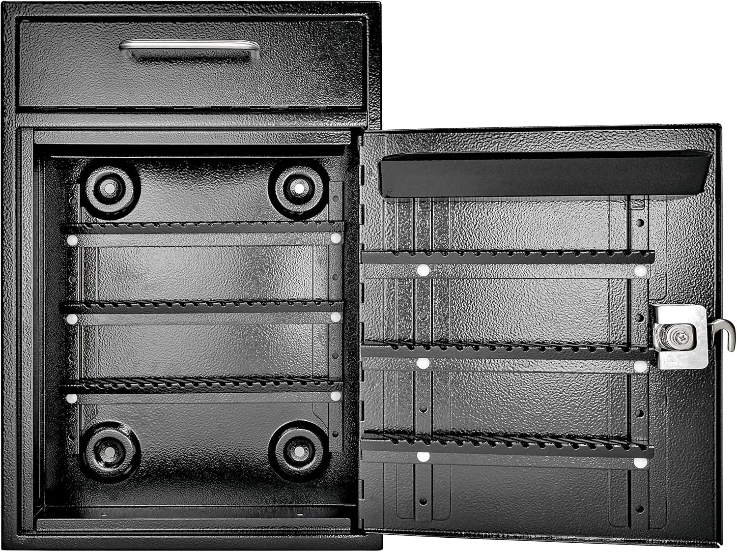 MAIL BOSS Key Boss Heavy-Duty High Security 105-Position Locking Key Cabinet & Drop Box
