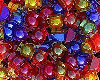 Nostalgia KAGCM200RD Gummy Candy Making Kit-Silicone Kool-Aid Man Shaped Molds Heated Base and Melting Pot Included-Family Friendly, Medium, Red