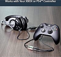 StarTech.com 3.5mm Headset Splitter Adapter (Combo to Separate Mic & Headphone)