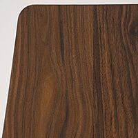 Sauder Harvey Park Tall Bookcase with Drawers, Mid-Century Modern Design, Narrow Bookcase - Grand Walnut Finish