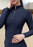 Long Sleeve Base Layer (Navy)