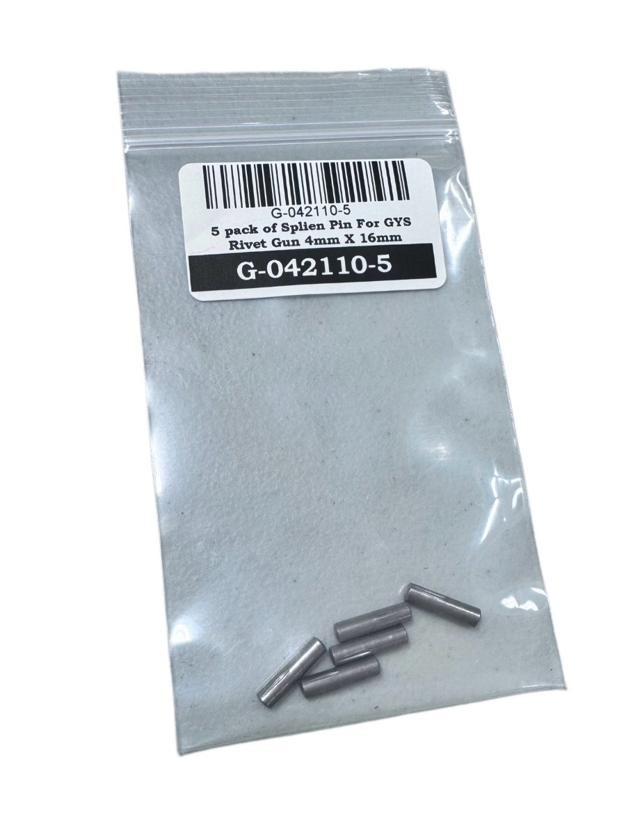 5 pack of Splien Pin For GYS Rivet Gun 4mm X 16mm 5 pack of Splien Pin For GYS Rivet Gun 4mm X 16mm