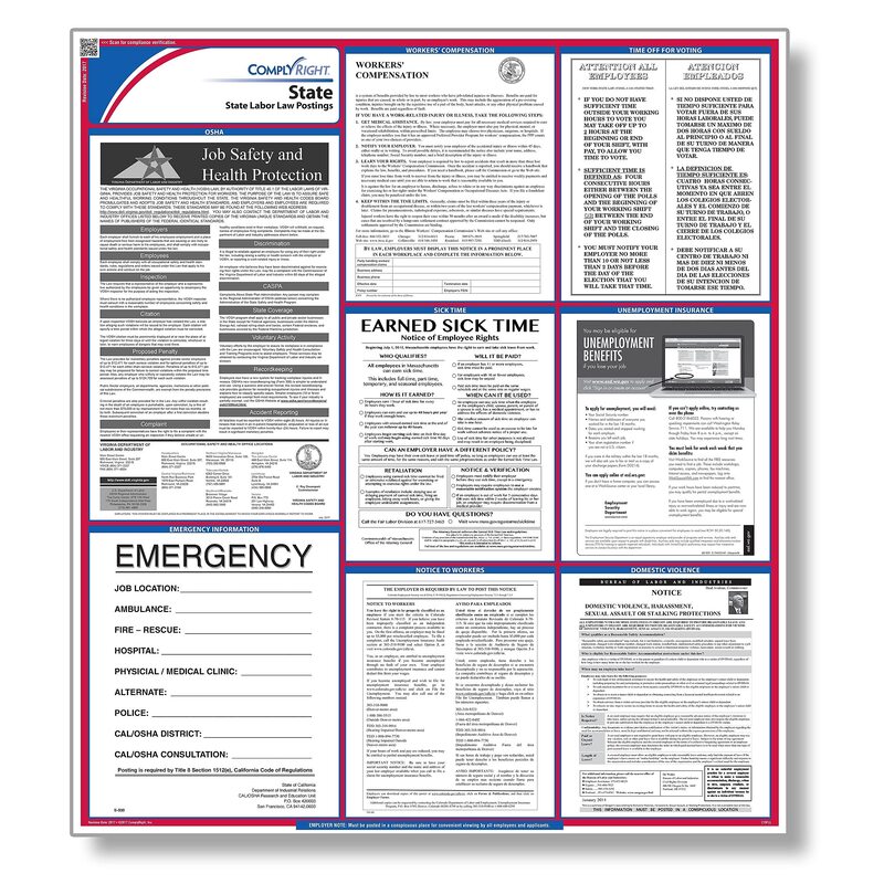ComplyRight State Labor Law Poster, Alaska (E10AK)