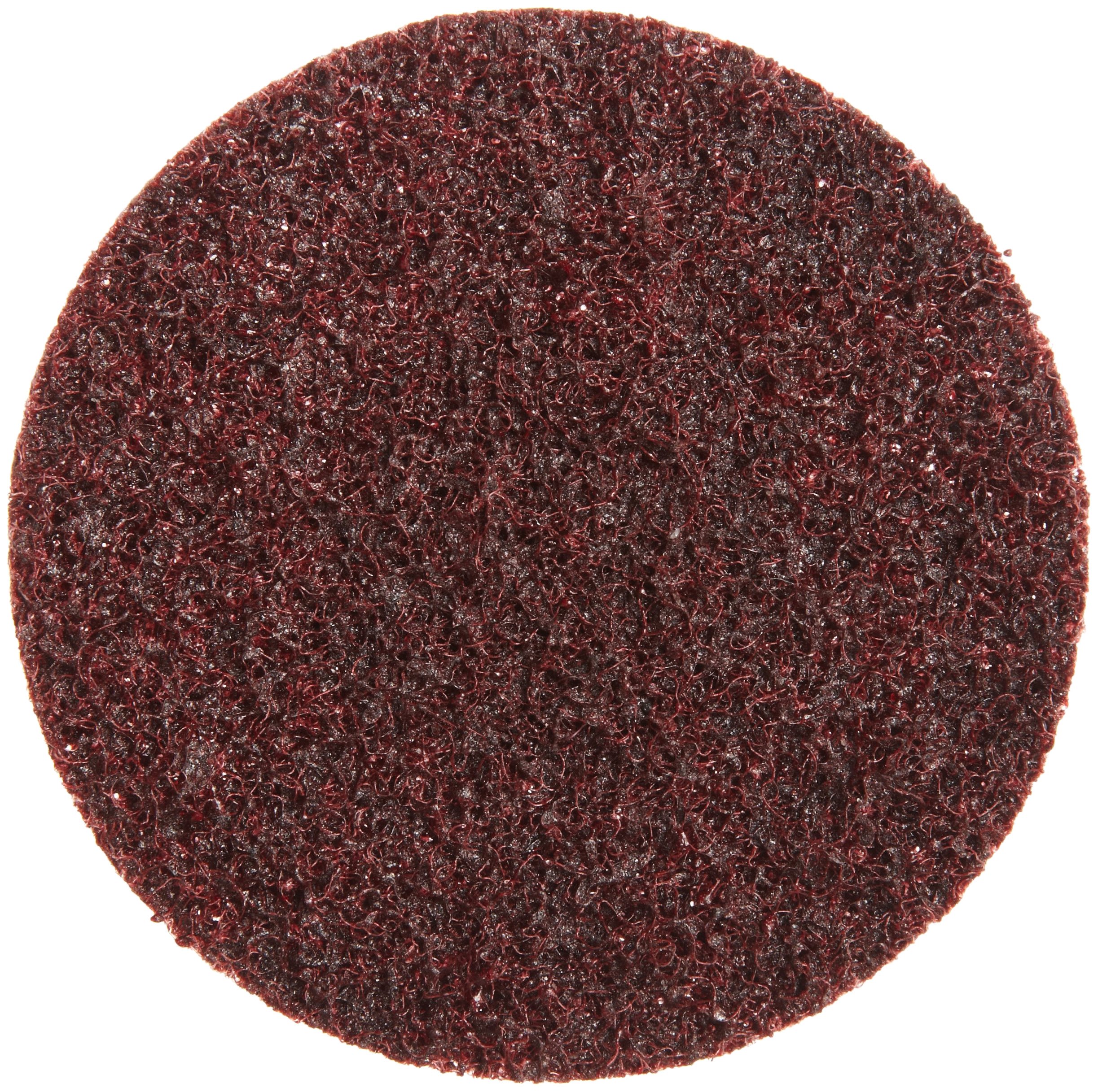 3M Scotch-Brite SC-DR Medium Grit, 3" x NH Aluminum Oxide Surface Conditioning TR Roloc Disc Maroon (25 Pack)
