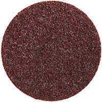 3M Scotch-Brite SC-DR Medium Grit, 4" x NH Aluminum Oxide Surface Conditioning TR Roloc Disc Maroon (25 Pack)