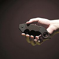 Schrade Delta Class Boneyard Folder with 9Cr18MoV High Carbon Stainless Steel for Outdoor Survival