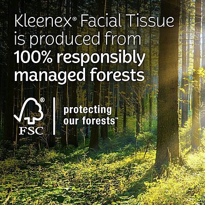 Kleenex Ultra Soft Facial Tissues, 3-Ply