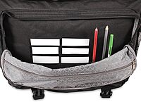 J World New York Thomas Laptop Messenger Bag for Women & Men. Kids Computer Bookbag Black