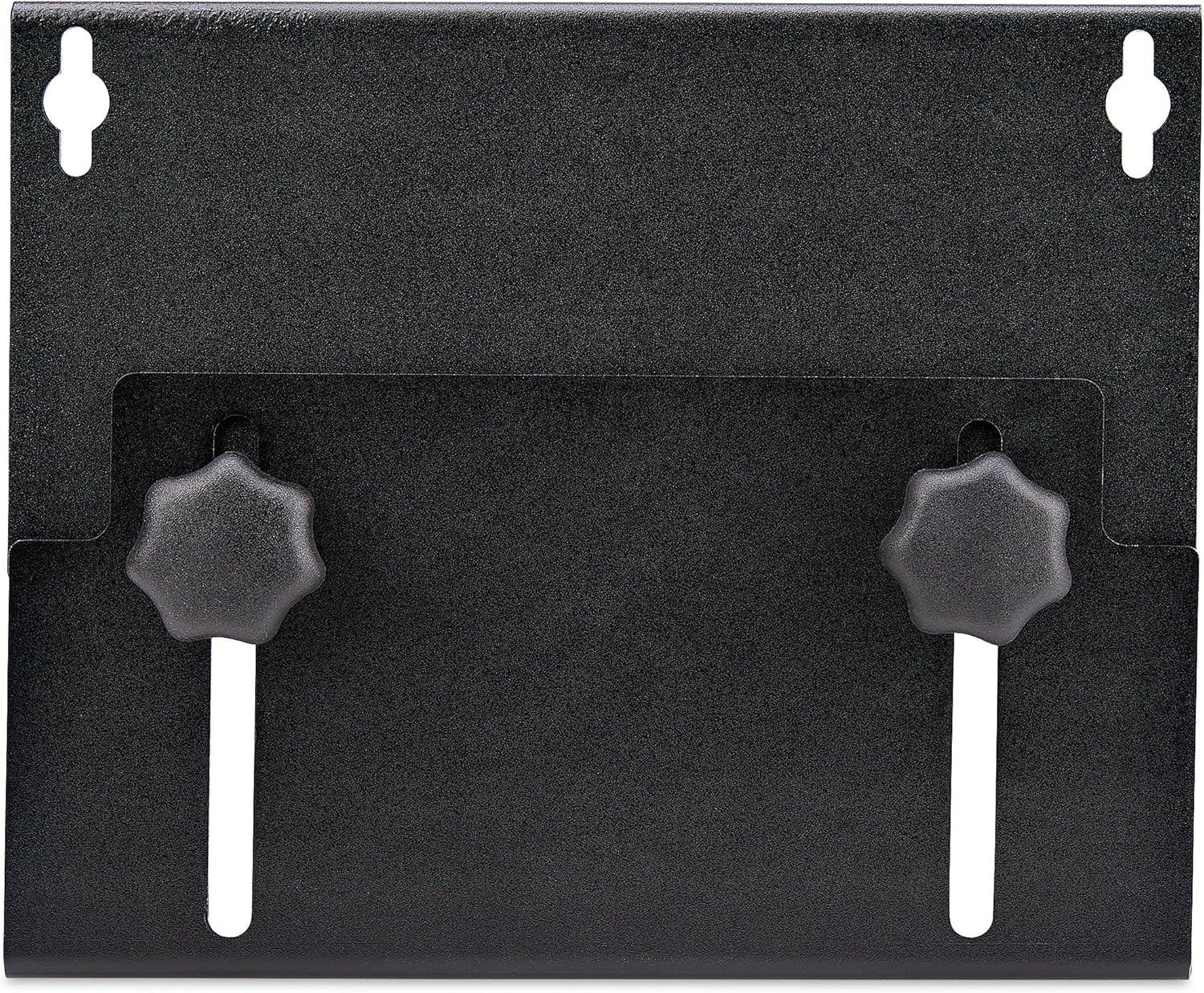 PC Wall Mount Bracket, For Desktop Computers Up To 40lb, Toolless Width Adjustment 1.9-7.8in [50-200mm], CPU Tower/Case Shelf