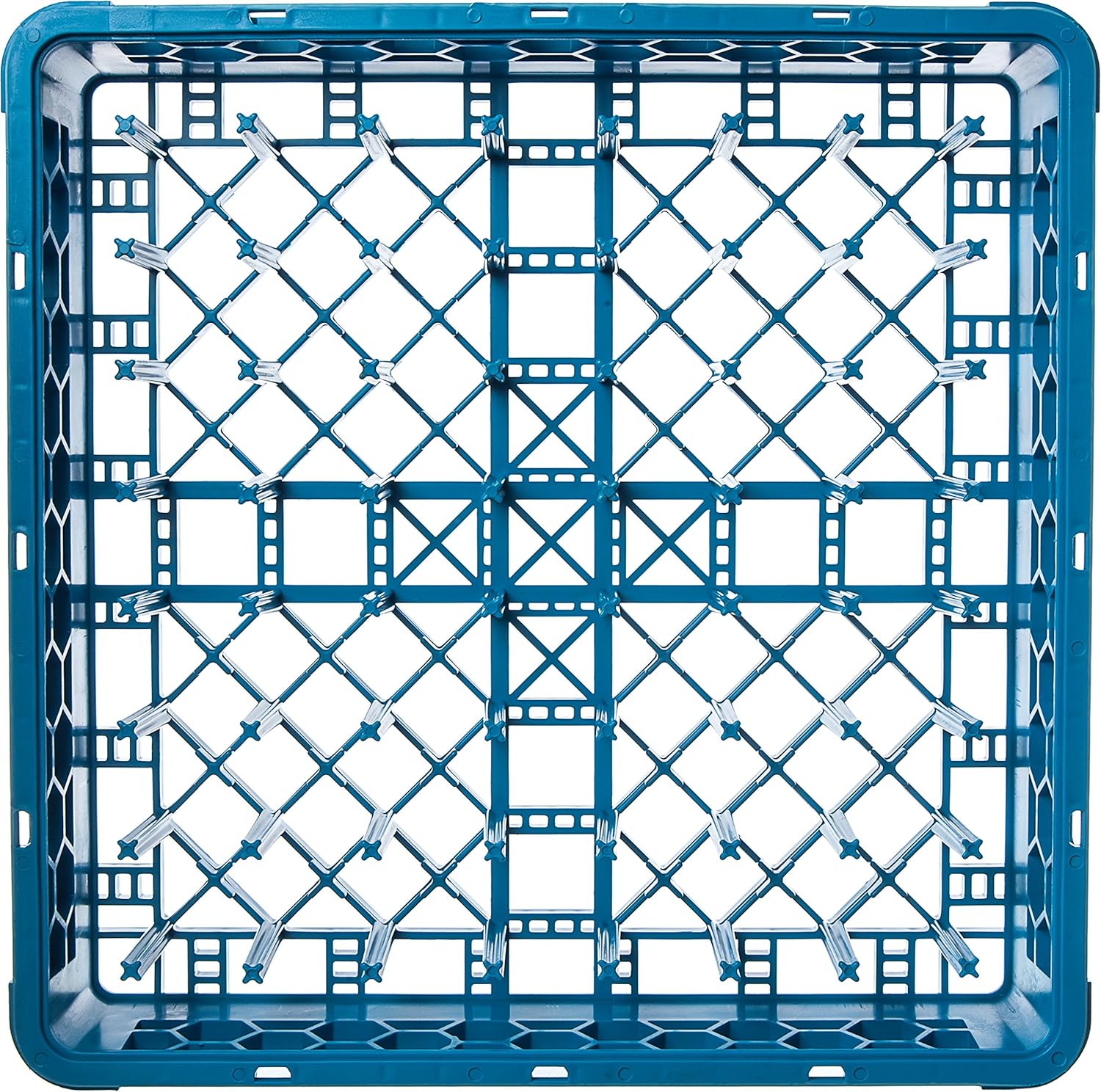 Carlisle FoodService Products RP-14 Blue Color, Polypropylene OptiClean All Purpose Plate and Tray Rack