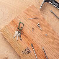 Nite Ize Slidelock Aluminum Locking Carabiner - Keychain Carabiner with Locking Gate - Carabiner Clip for Keys