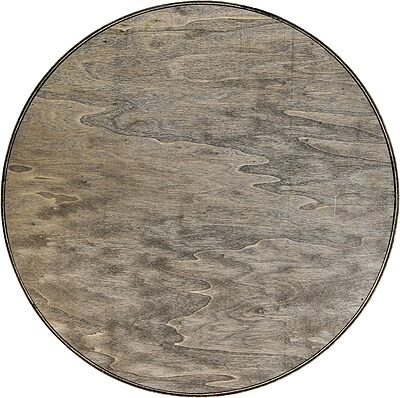 Elegant Designs Decorative Wood Serving Tray w/Handles