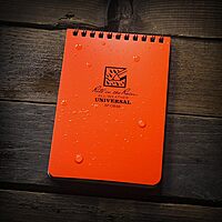 Rite in the Rain Weatherproof Top Spiral Notebook, 4" x 6", Universal Pattern