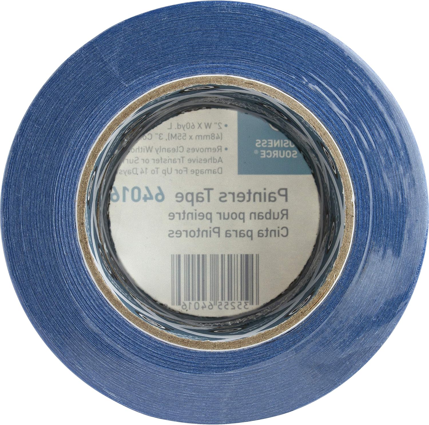 Sparco Multisurface Painters Tape, 2in x 60 Yd., Smooth Finish, Blue, Pack Of 2