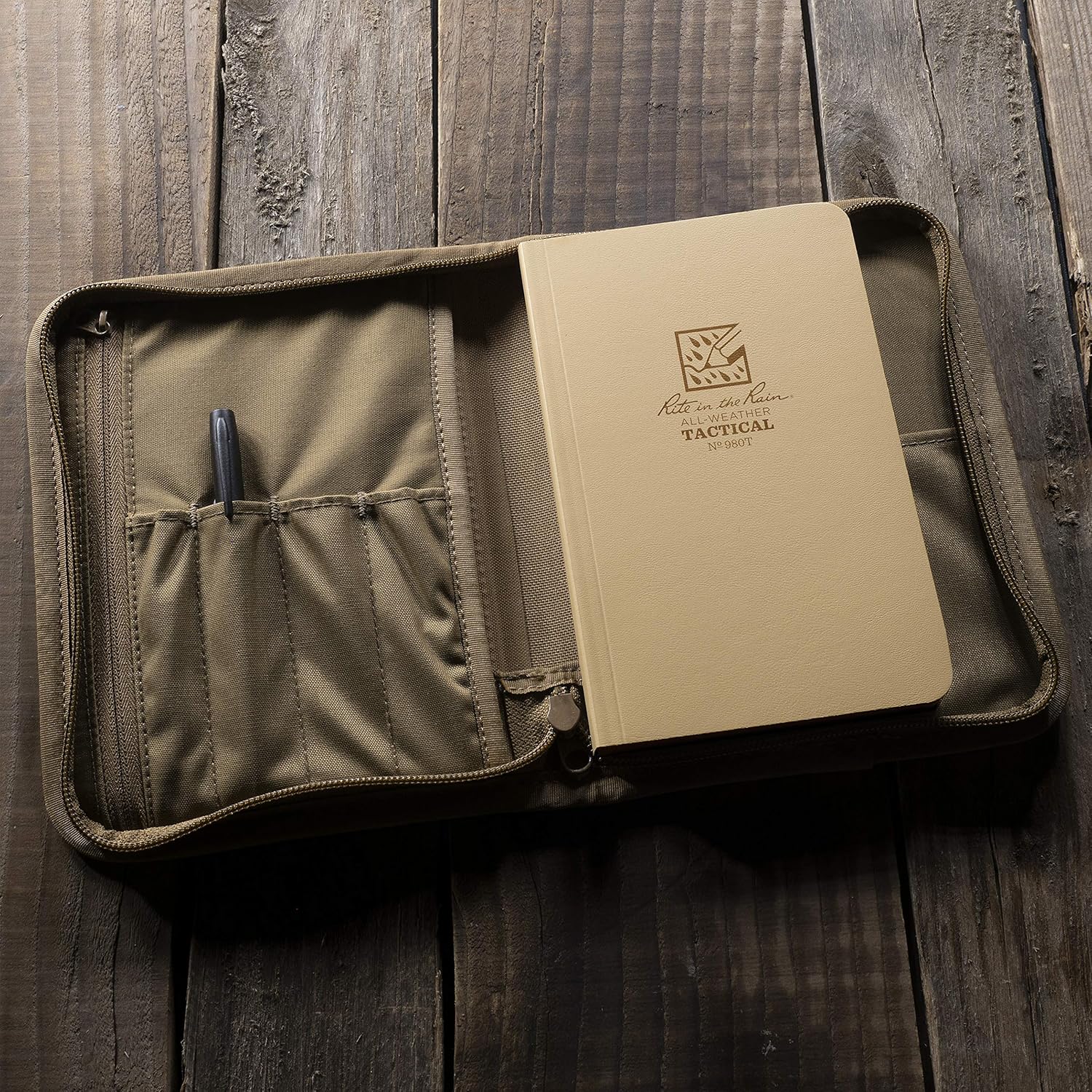 Rite in the Rain Weatherproof Battle Board Tactical Field Kit: Tan Cordura® Fabric Cover
