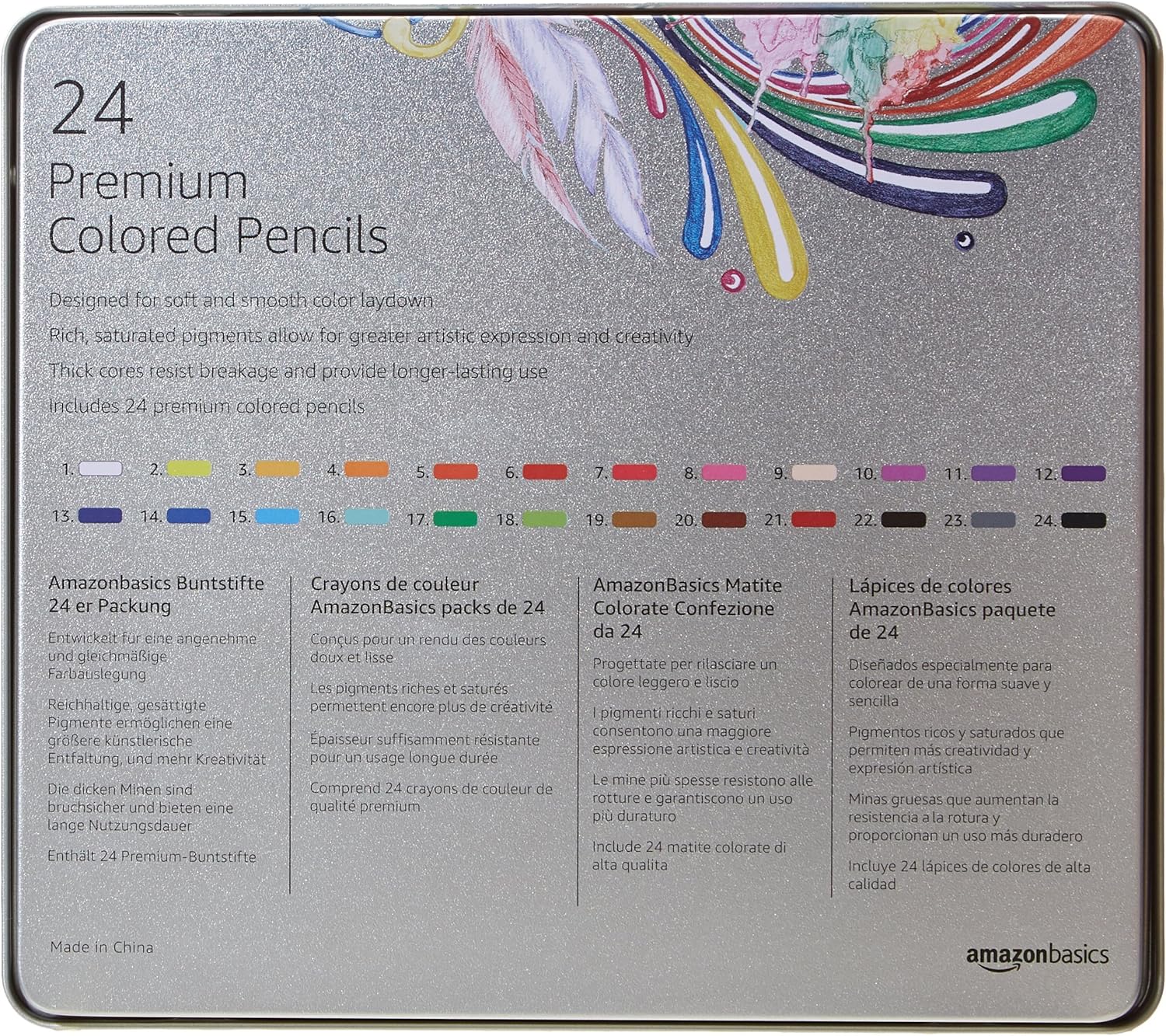 Crayola Colored Pencils, Assorted Colors, Set Of 12 Color Pencils