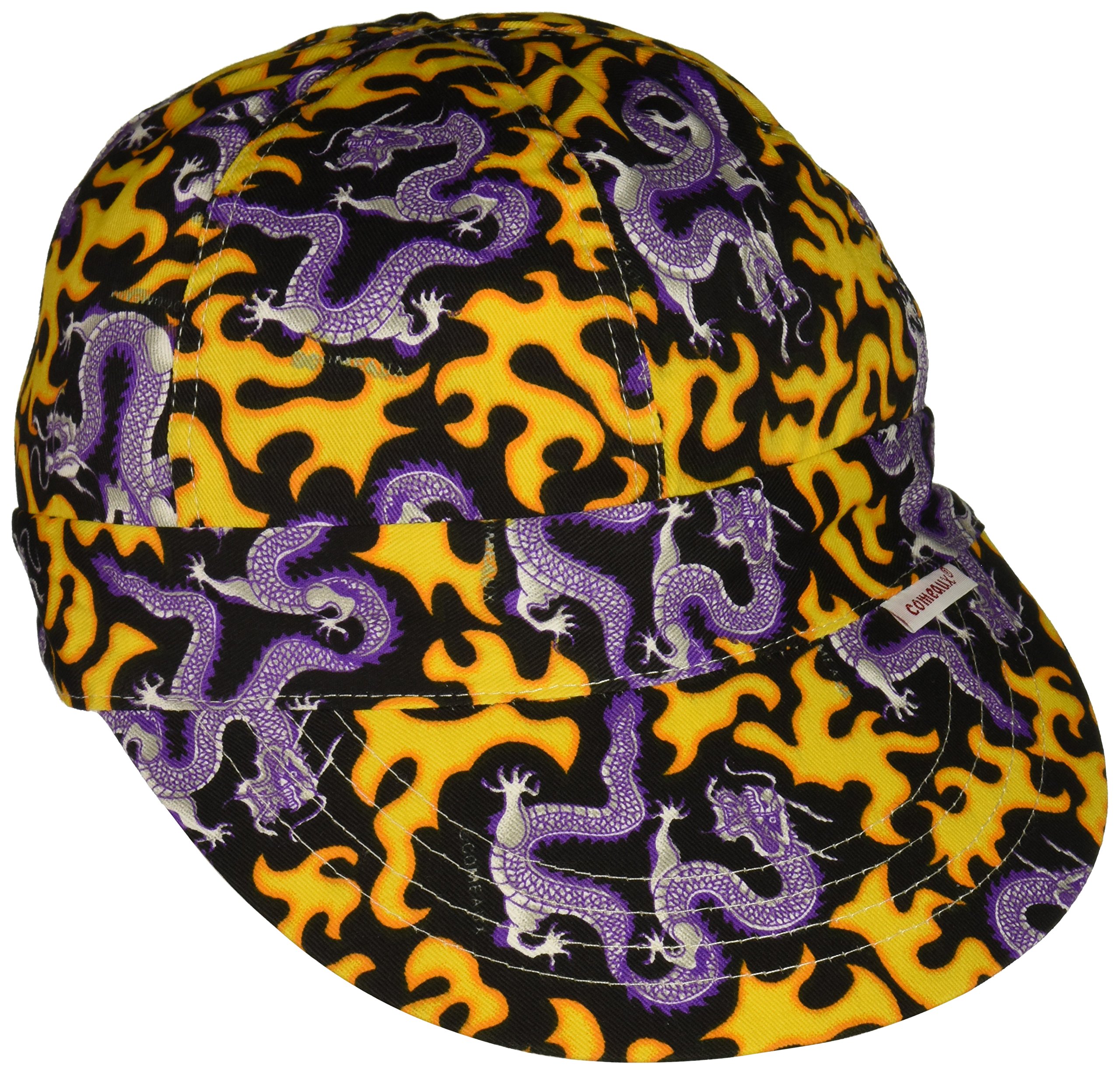 Comeaux Caps Baseball 7 5/8 inches Assorted Prints