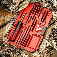 Real Avid Precision Screwdriver Set for Gun Maintenance | 90 PCS Screw Driversets with LED Driver, Hex