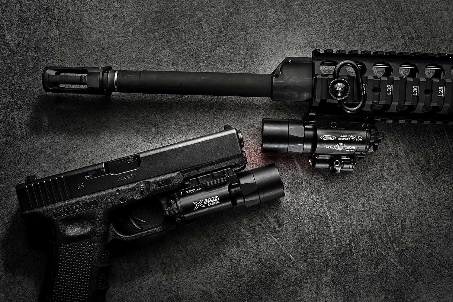 SureFire X400 Ultra WeaponLight with Laser