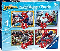 Spiderman 4 in a Box Jigsaw Puzzles
