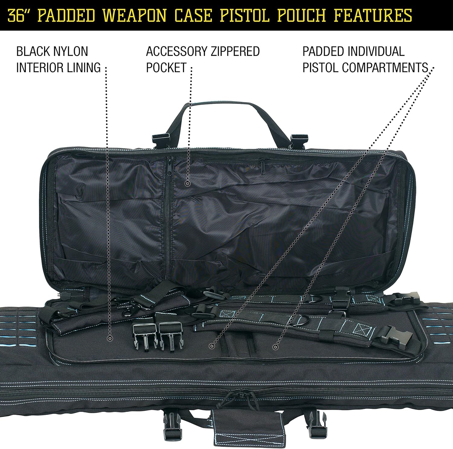 VOODOO TACTICAL Custom Padded Weapon Case