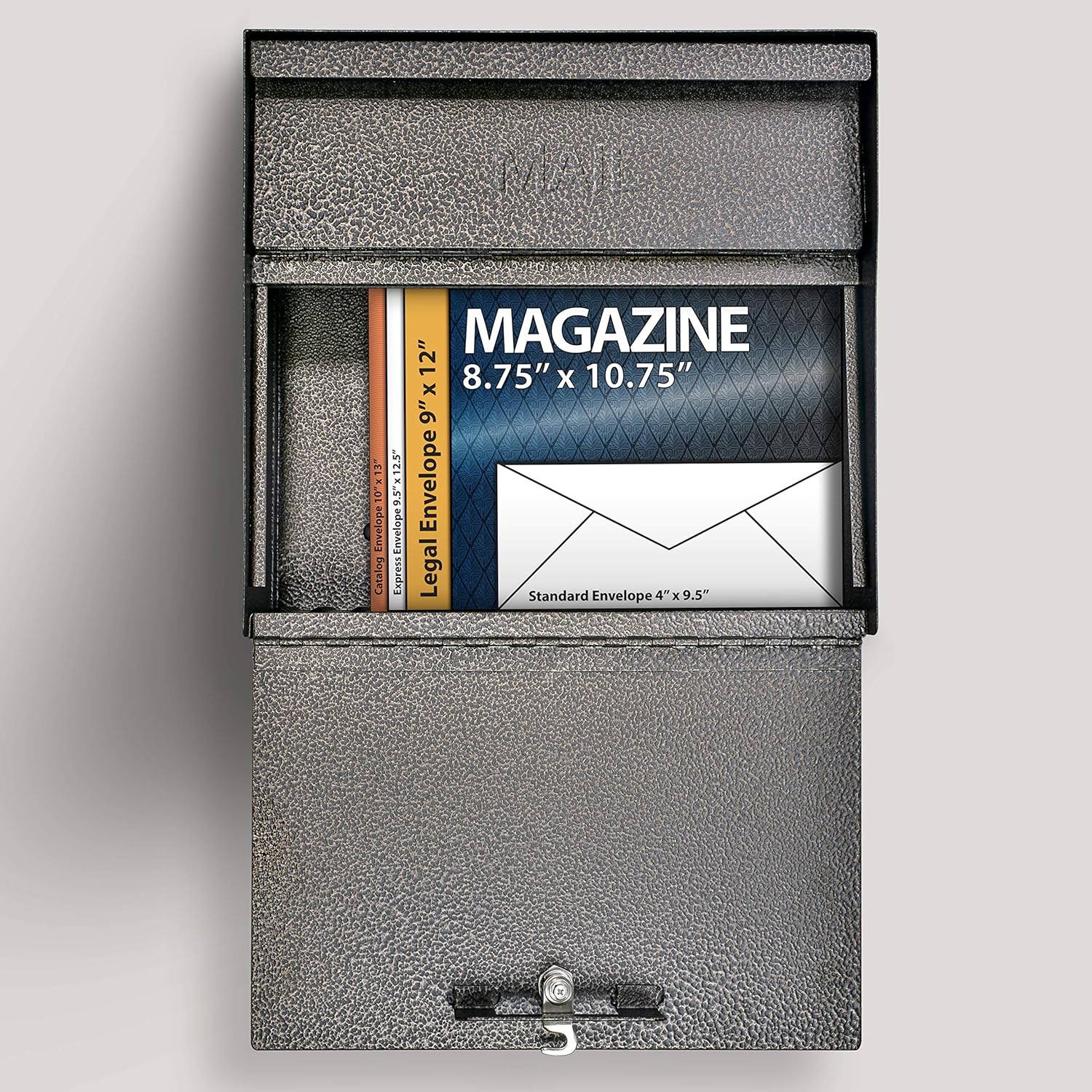 MAIL BOSS Metro Wall-Mount Locking Mailbox