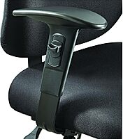 Safco Products 3399BL Adjustable Width Arm Set for use with Alday 3391, Vue 3394 and 3397 Chairs (Sold Separately), Black