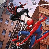 Spiderman 3x49 Piece Jigsaw Puzzles