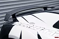 Audi R8 GEN2 V10 PLUS Coupe GT Style Carbon Fiber Trunk Wing w/ Base | Direct-Fit Rear Spoiler