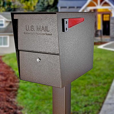 MAIL BOSS Package Master Curbside Locking Security Mailbox