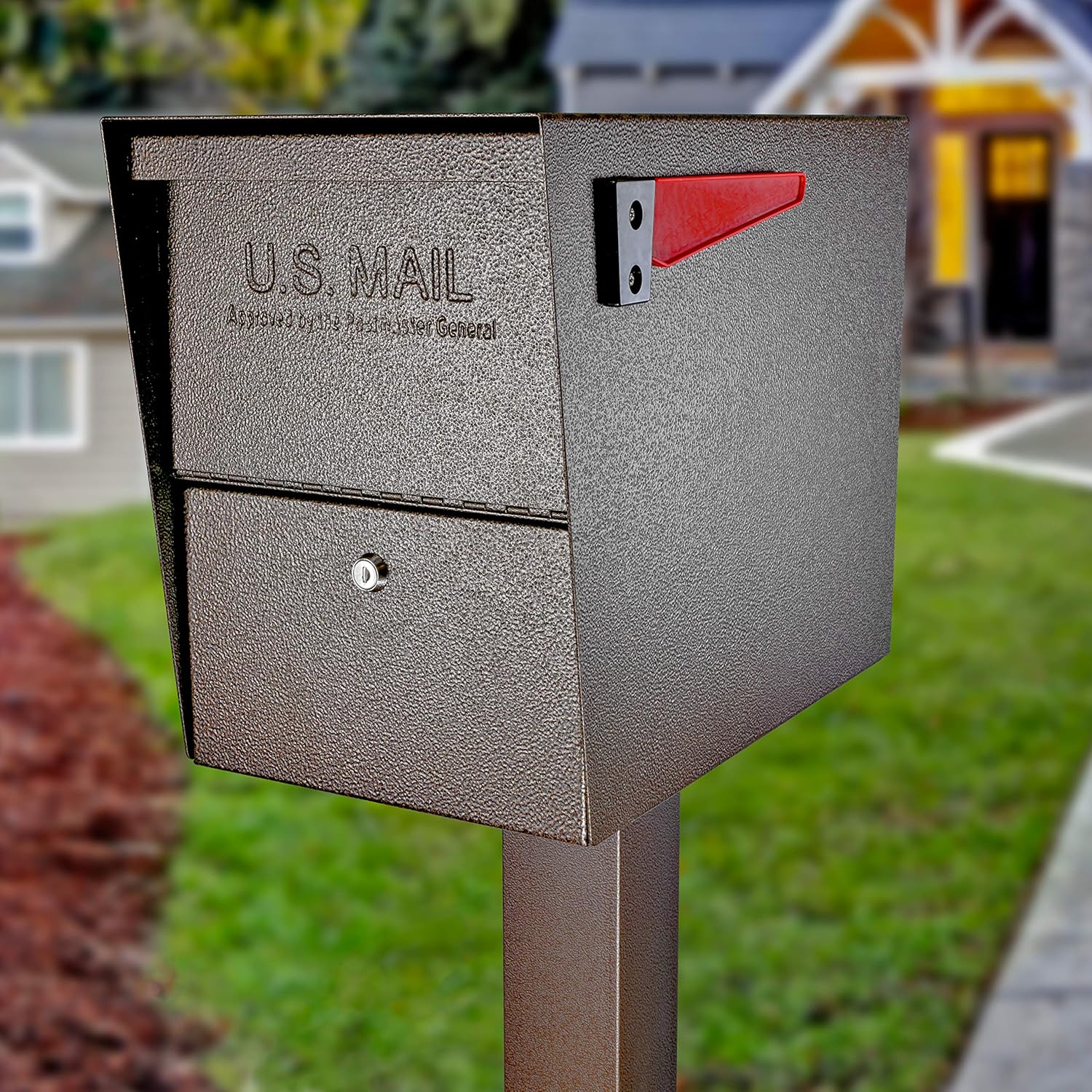 MAIL BOSS Package Master Curbside Locking Security Mailbox