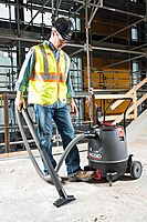 RIDGID 50338 1650RV Motor-on-Bottom Wet Dry Vacuum, 16-Gallon Shop Vacuum with Cart, 6.5 Peak HP Motor, Large Wheels