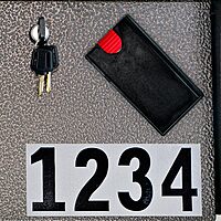 MAIL BOSS Metro Wall-Mount Locking Mailbox