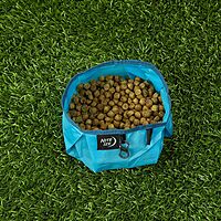 NITE IZE RadDog Collapsible Dog Bowl Lightweight Nylon Food and Water Bowl