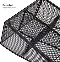 MIND READER 7-Compartment Countertop Condiment Organizer