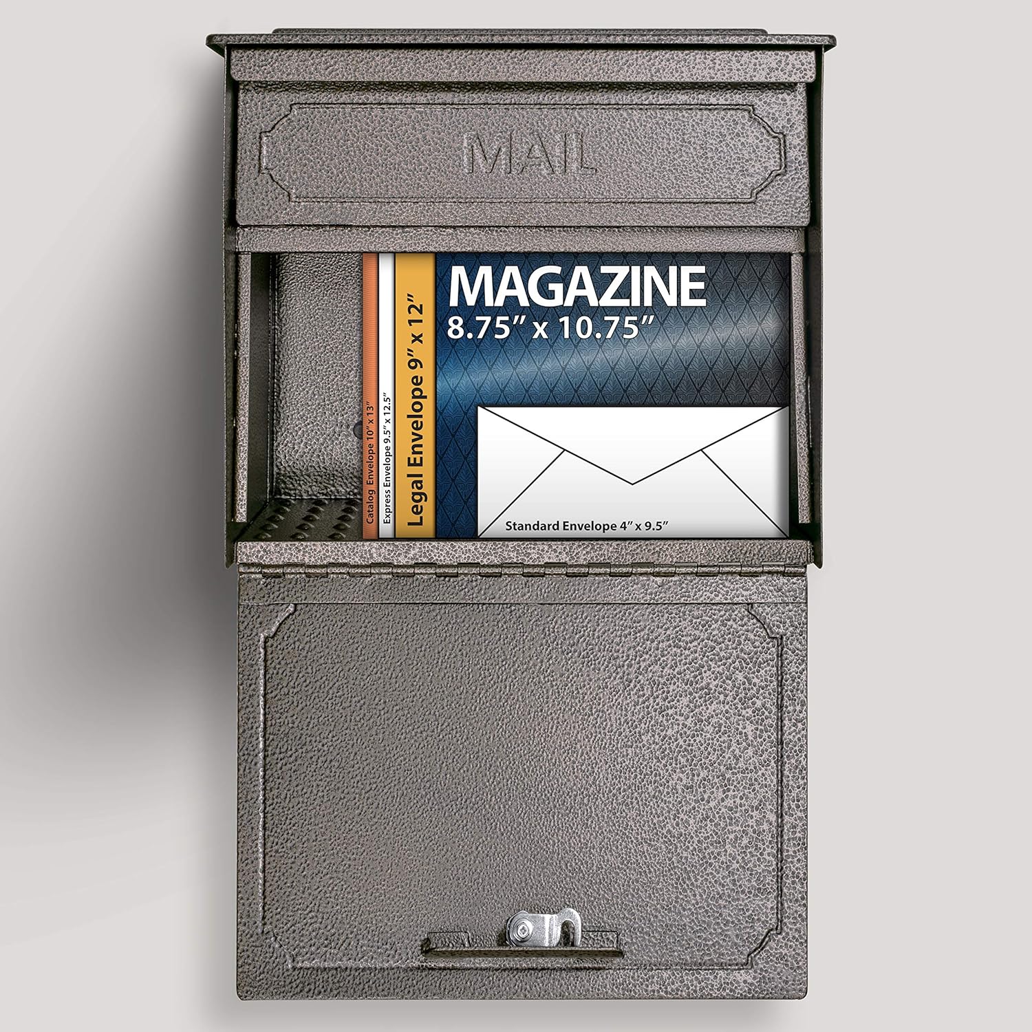 MAIL BOSS Townhouse Wall-Mount Locking Mailbox