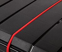 IRIS Weathertight Plastic Storage Containers With Latch Lids, 15 3/8in x 16in x 30in, Black, Case Of 4