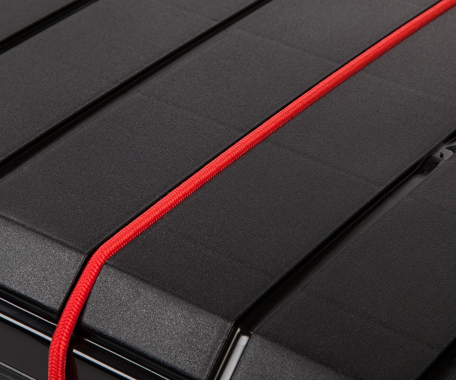 IRIS Weathertight Plastic Storage Containers With Latch Lids, 15 3/8in x 16in x 30in, Black, Case Of 4