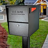 MAIL BOSS Package Master Curbside Locking Security Mailbox