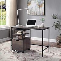 OSP Home Furnishings Contempo 42-Inch Desk